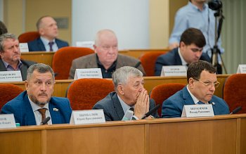 Заседание Законодательного Собрания Оренбургской области